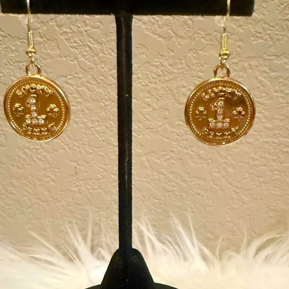 🧡🆕🧡Brighton Lucky Penny Earrings NWOT